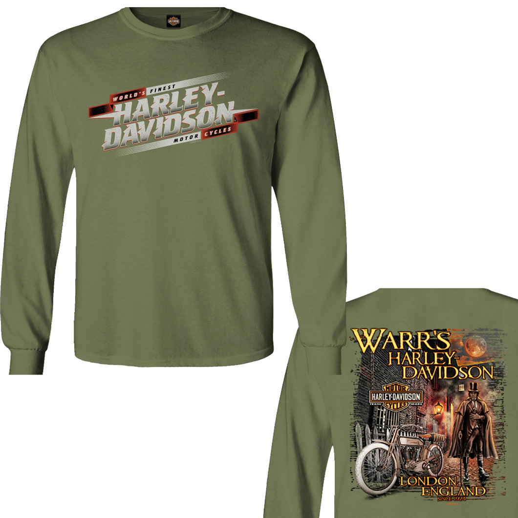 Warr's H-D® Men's Raw H-D and Victorian London Tee