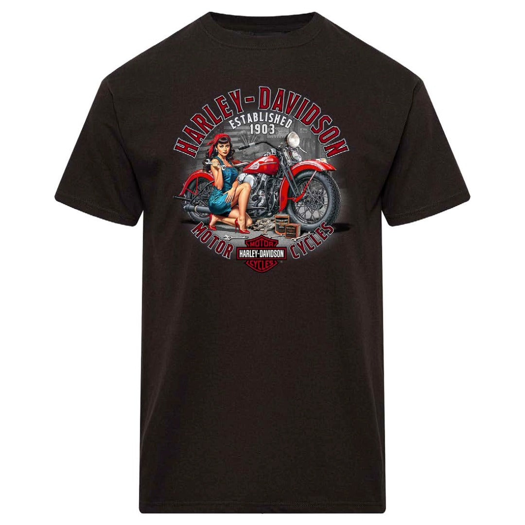 Warr's H-D® Men's Rosie and London Big Ben Tee