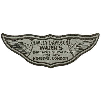 Warr’s H-D® 100Th Anniversary Silver Patch Accessories