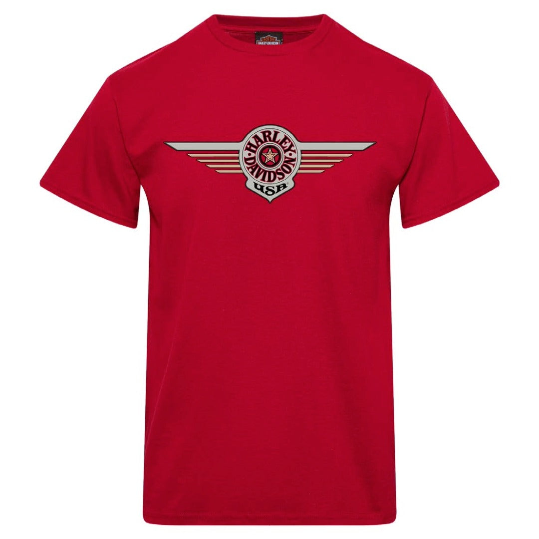 Warr's H-D® Men's Emblem and London Big Ben Tee