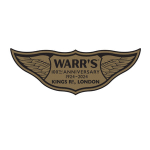 Warr's 100th Anniversary Magnet Gold