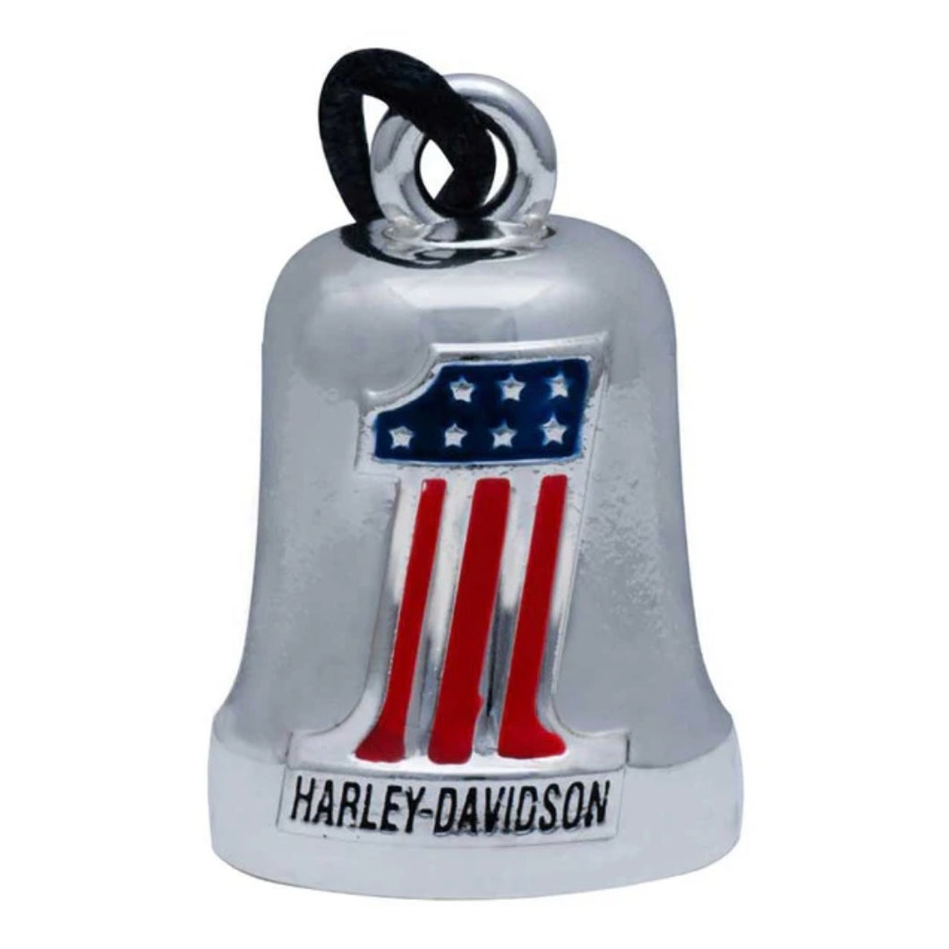 Harley-Davidson® Classic #1 American Flag Ride Bell - HRB070