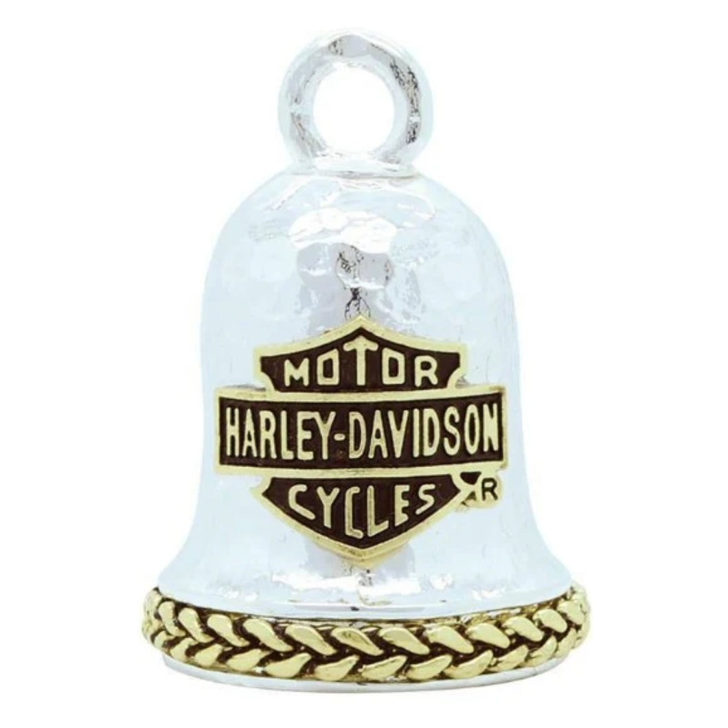 Harley-Davidson® Copper Bar & Shield Hammered Ride Bell - HRB080