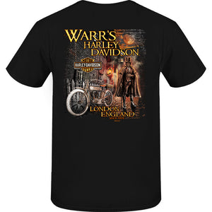 Warr's H-D® Men's Chromed Out and Victorian London Tee