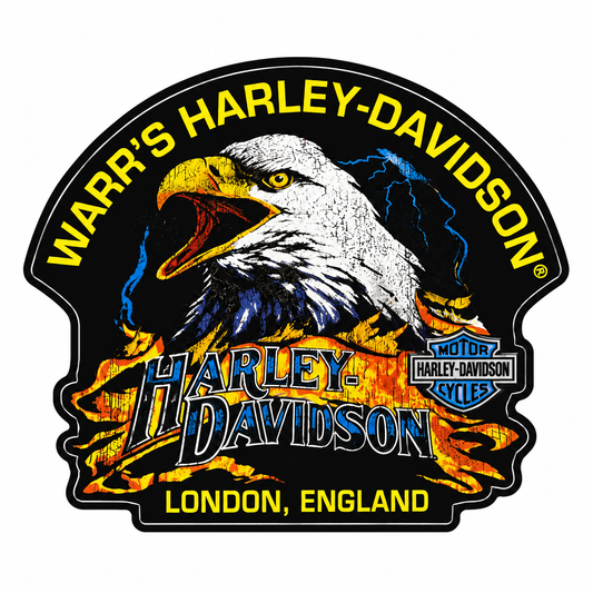 Warr's H-D® Eagle Decal