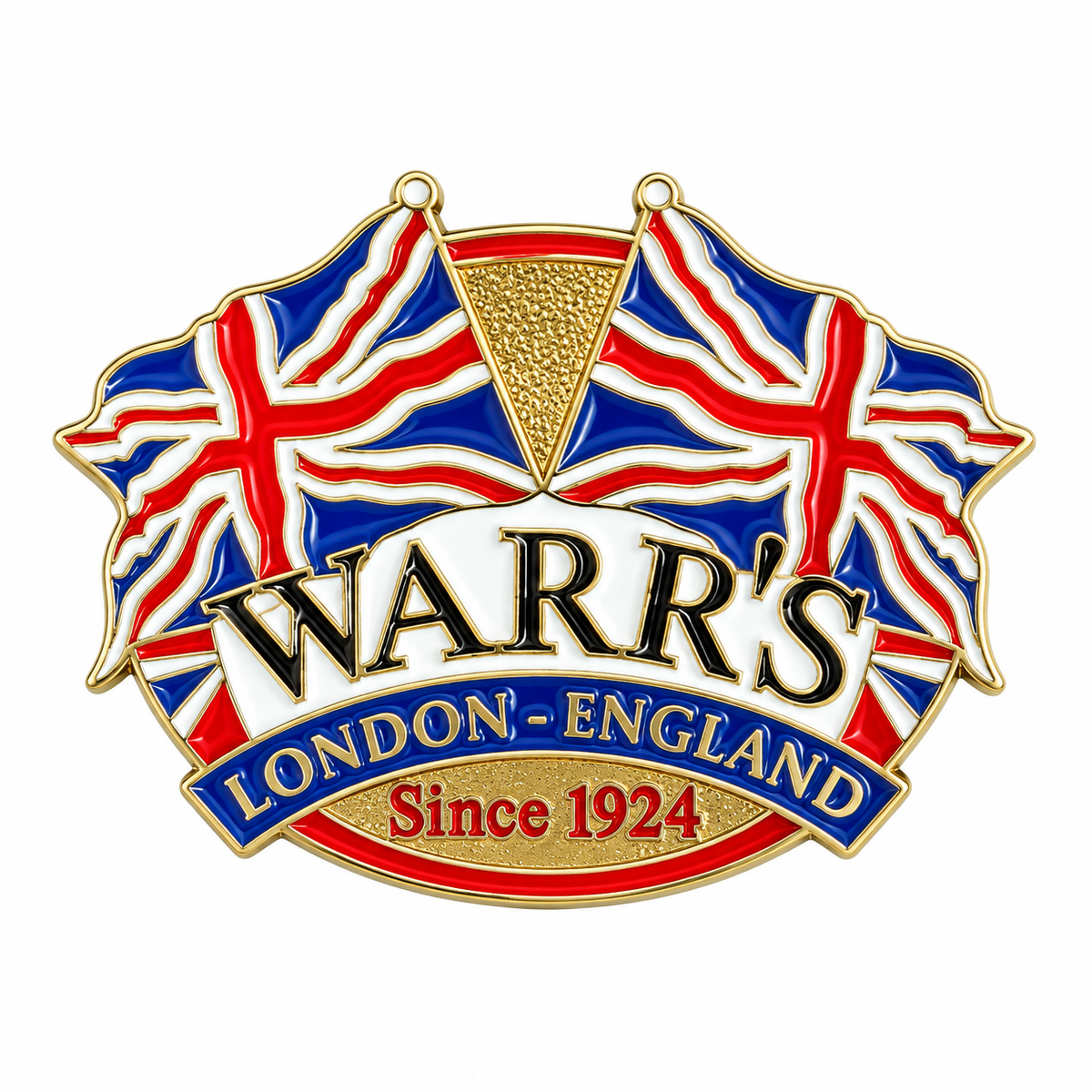 Warr's H-D® Kings Road Union Jack Pin