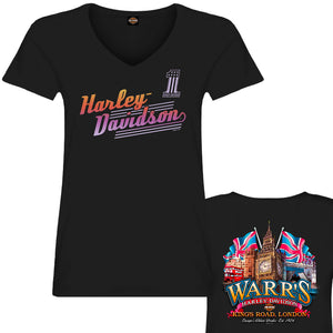 Warr's H-D® Women's Ombre and London at Big Ben