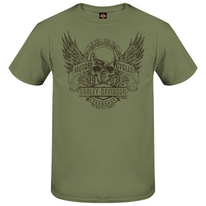 Warr's H-D® Men's Winged Chain and Victorian London Tee