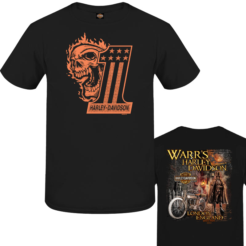 Warr's H-D® Men's Fine One and Victorian London Tee