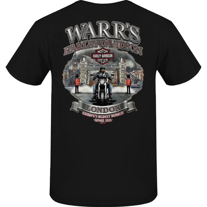 Warr's H-D® Men's Bar & Shield and Road to London Tee – Warr's Harley ...