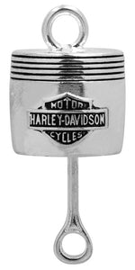 Harley-Davidson® Bar & Shield Piston Silver Ride Bell HRB022
