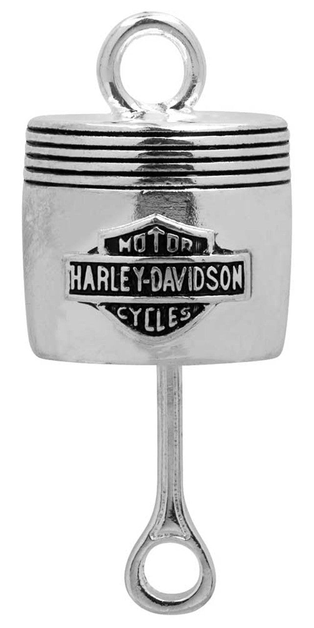 Harley-Davidson® Bar & Shield Piston Silver Ride Bell HRB022