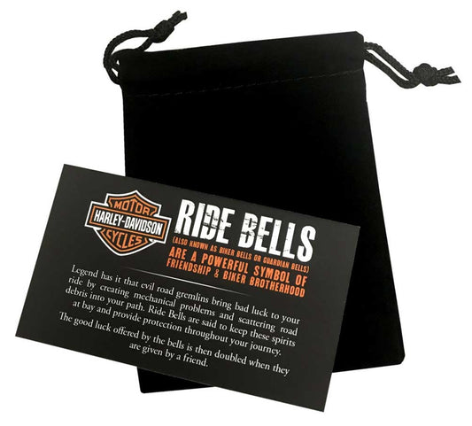 Harley-Davidson® Copper Bar & Shield Hammered Ride Bell - HRB080