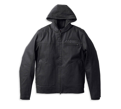 Harley-Davidson® Men's Metropolitan Mandarin Collar 3-in-1 Jacket Black - 98132-22EM