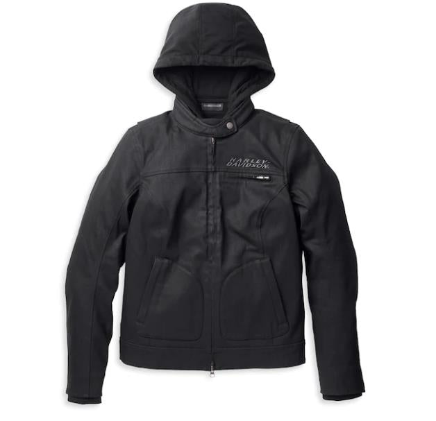 Harley-Davidson® Women's Metropolitan Mandarin Collar 3-in-1 Jacket - 98200-22EW