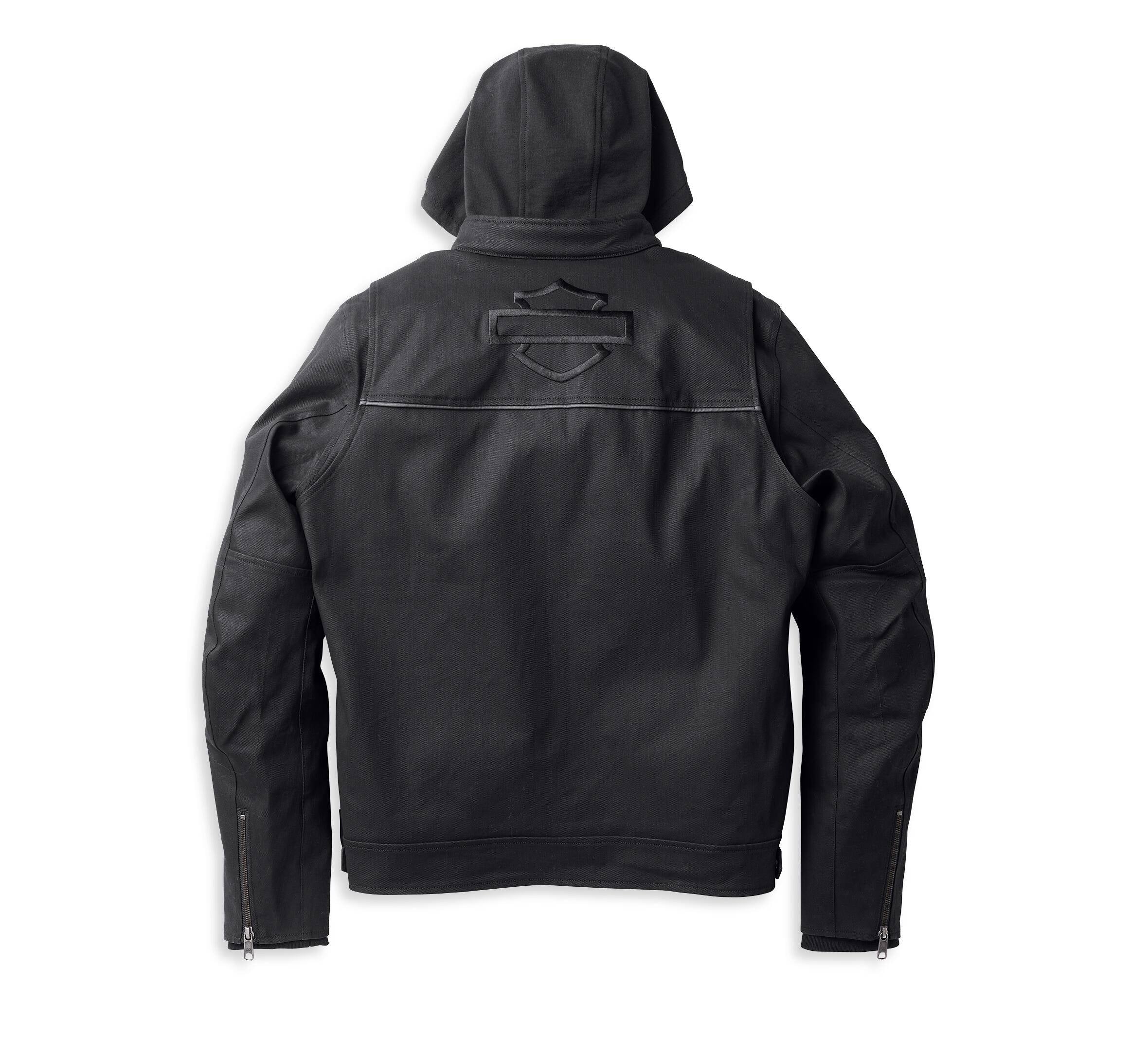 Harley-Davidson® Men's Metropolitan Mandarin Collar 3-in-1 Jacket