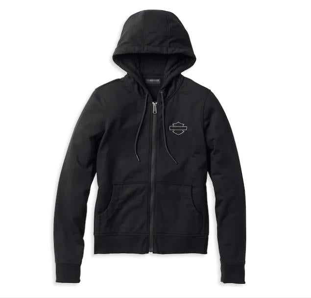 Harley-Davidson® Women's Metropolitan Mandarin Collar 3-in-1 Jacket - 98200-22EW
