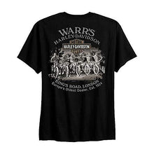 Warr's H-D® Men's Number 1 H-D T-Shirt And London Wrecking Crew Back