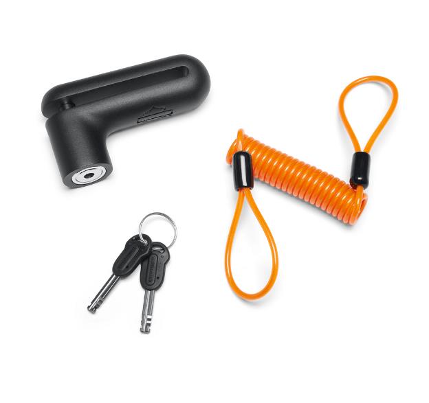 Harley-Davidson® Orange Disc Brake Lock and Reminder Cord