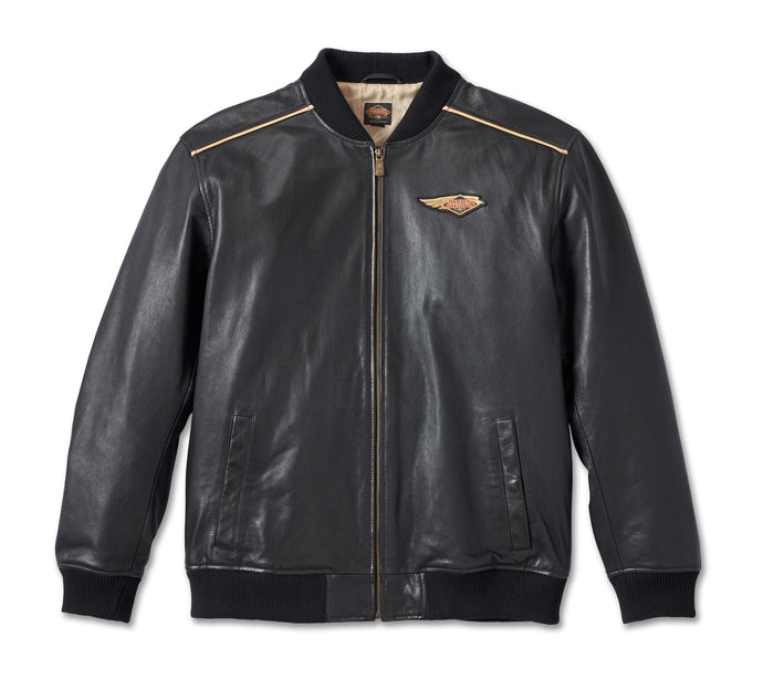 Harley-Davidson® Men's 120th Anniversary Leather Jacket - 97034-23VM