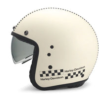 Harley-Davidson® Rally Racer Sun Shield X14 3/4 Helmet Matte Dirty White - 97210-22EX