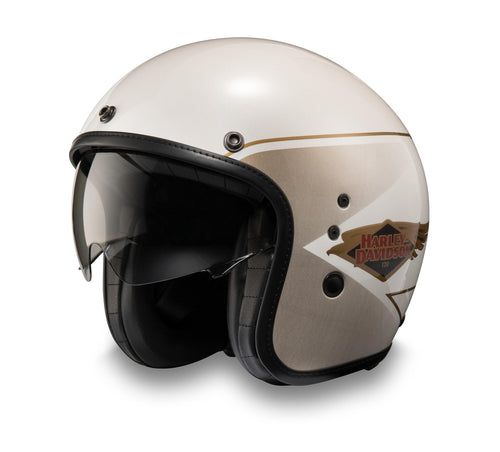 Harley-Davidson® 120th Anniversary Eagle H-D X14 Sun Shield 3/4 Helmet - 97229-23VX