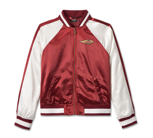 Harley-Davidson® Women's 120th Anniversary Classic Bomber Jacket - 97449-23VW