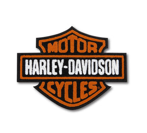 Harley-Davidson® Vintage Bar & Shield Logo Iron-On Patch - Large