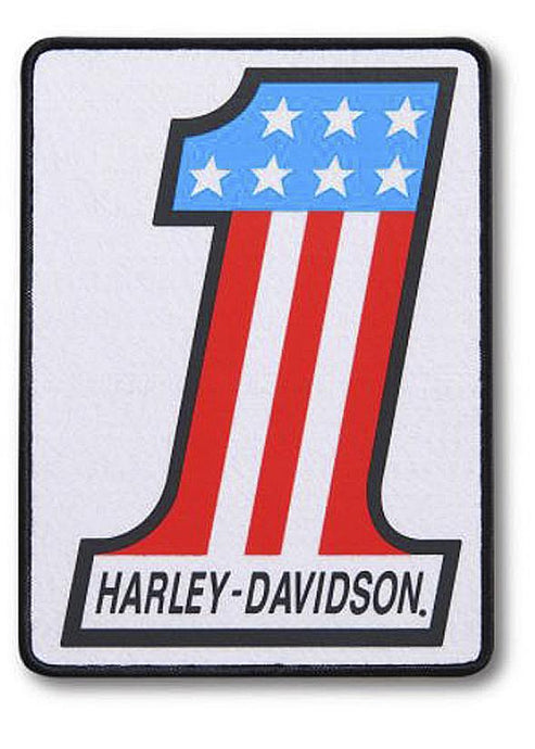 Harley-Davidson® #1 Logo Iron-On Patch - Large