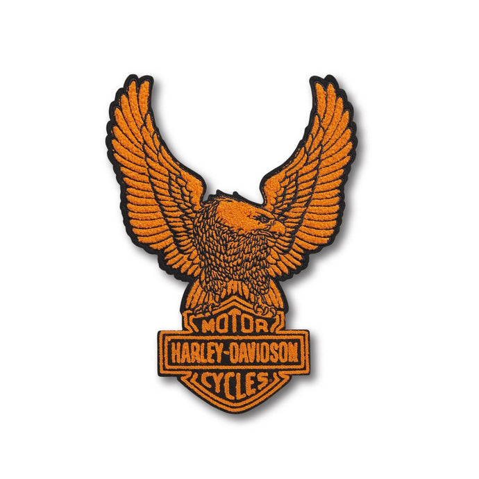 Harley-Davidson® Upwinged Eagle Iron-On Patch - Large