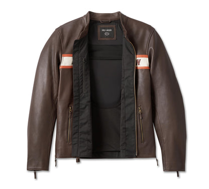 Harley-Davidson® Victory Lane Ii Leather Jacket Black - 98001-23Vm Men’s