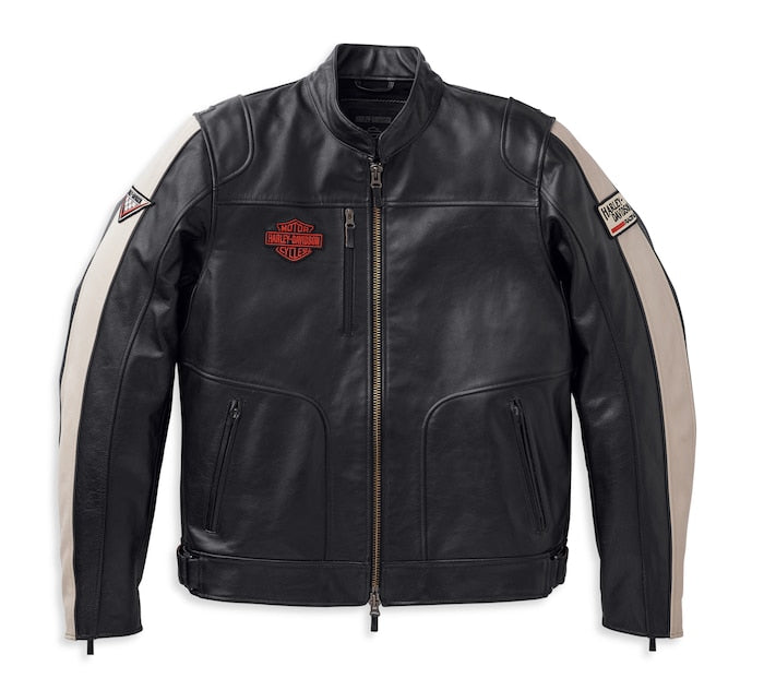 ハーレー トラッカージャケット Harley-Davidson® Enduro Leather Riding Jacket Black - 98002