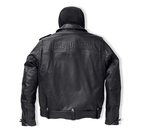 Harley-Davidson® Potomac 3-in-1 Leather Jacket Black - 98003-23VM