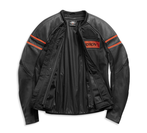 Harley-Davidson® Men's H-D Brawler Leather Jacket - 98004-21EH