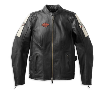 Harley-Davidson® Enduro Leather Riding Jacket Black - 98007-23EW