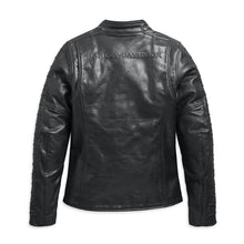 Harley-Davidson  Womens Ozello Perforated Leather Jacket Riding Jackets