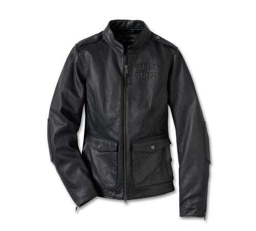 Harley-Davidson® Women's Layering System Captains Leather Jacket - 98018-23VW