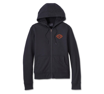 Harley-Davidson® Women's Miss Enthusiast 2.0 Leather 3-in-1 Jacket - 98020-23EW