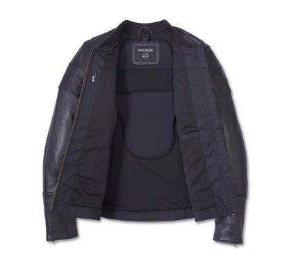 Harley-Davidson® Women's Miss Enthusiast 2.0 Leather 3-in-1 Jacket - 98020-23EW