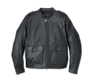 Harley-Davidson® Men's Layering System Captains Leather Jacket