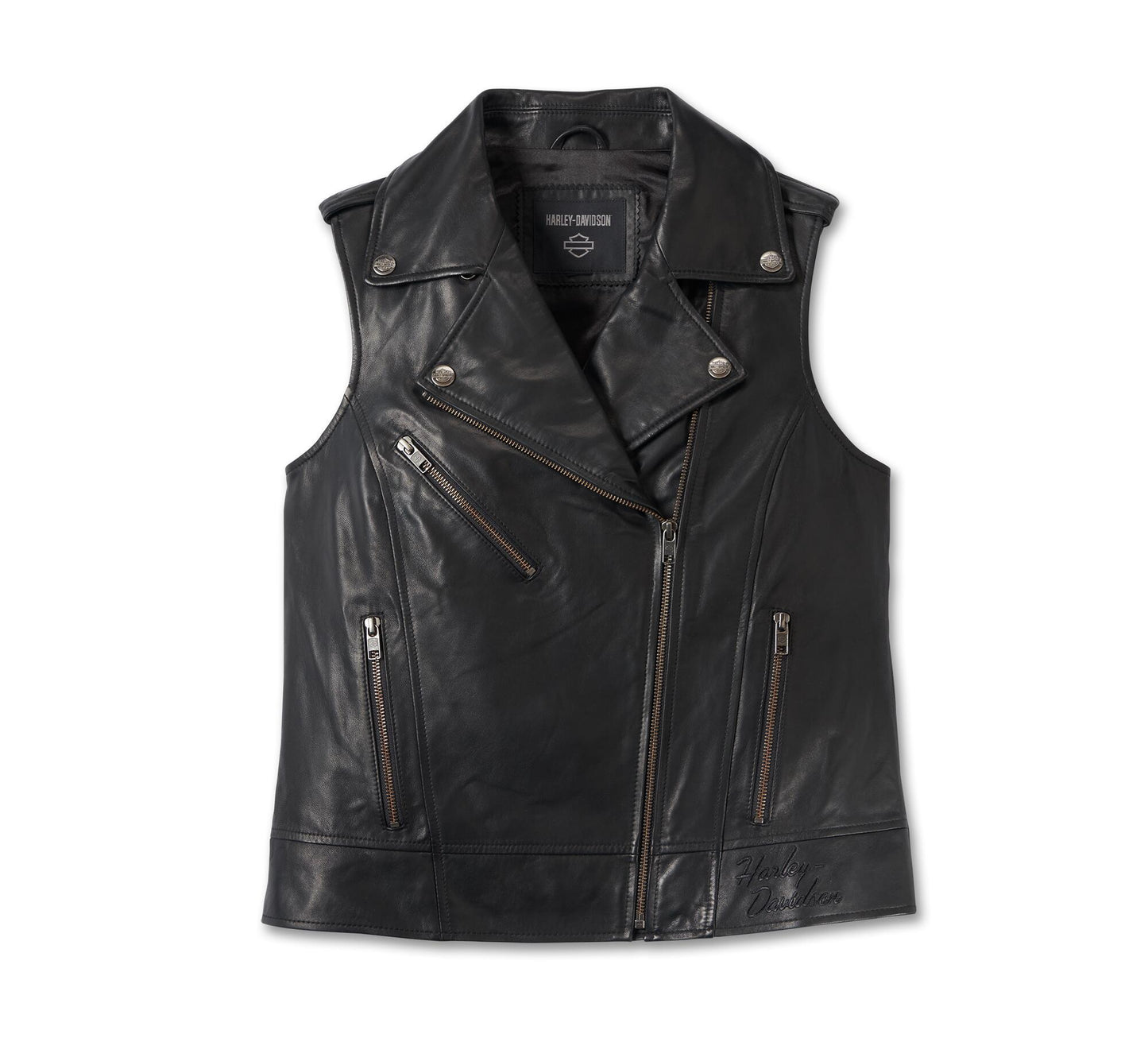 Harley-Davidson® Women's Eclipse Leather Vest - 98024-23VW
