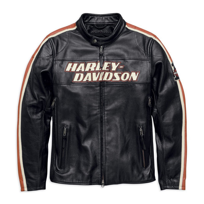 Harley-Davidson  Mens Torque Leather Jacket - 98026-18Em Riding Jackets