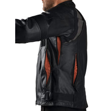 Harley-Davidson  Mens Fxrg Triple Vent System Waterproof Leather Jacket - 98038-19Em Riding Jackets