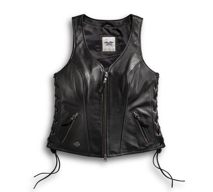 Harley-Davidson® Women's Avenue Leather Vest - 98071-14VW