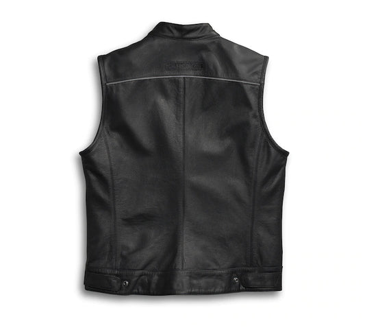 Harley-Davidson® Men's Foster Leather Vest - 98090-15VM