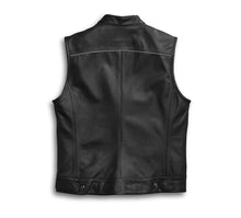 Harley-Davidson® Men's Foster Leather Vest - 98090-15VM