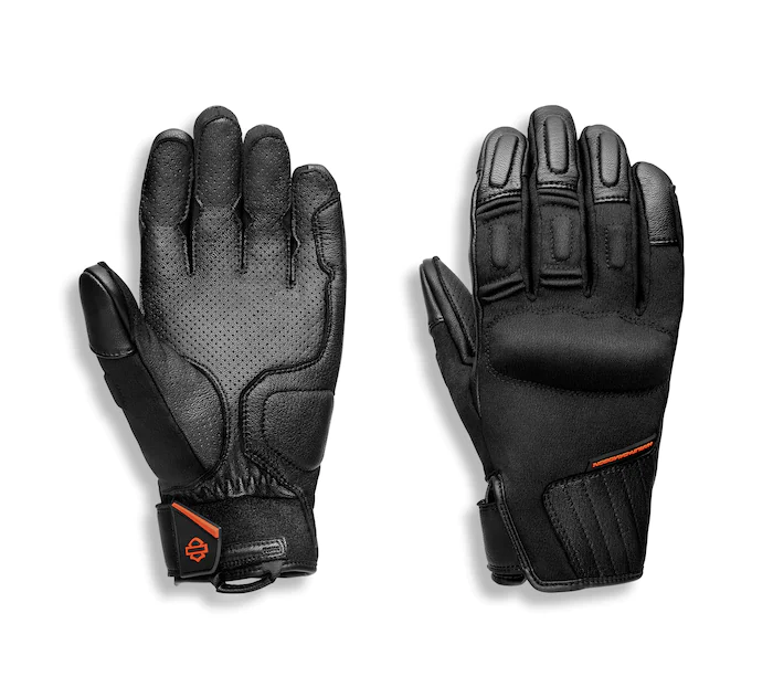 Harley-Davidson® Men's H-D Brawler Full Finger Glove - 98102-21EM