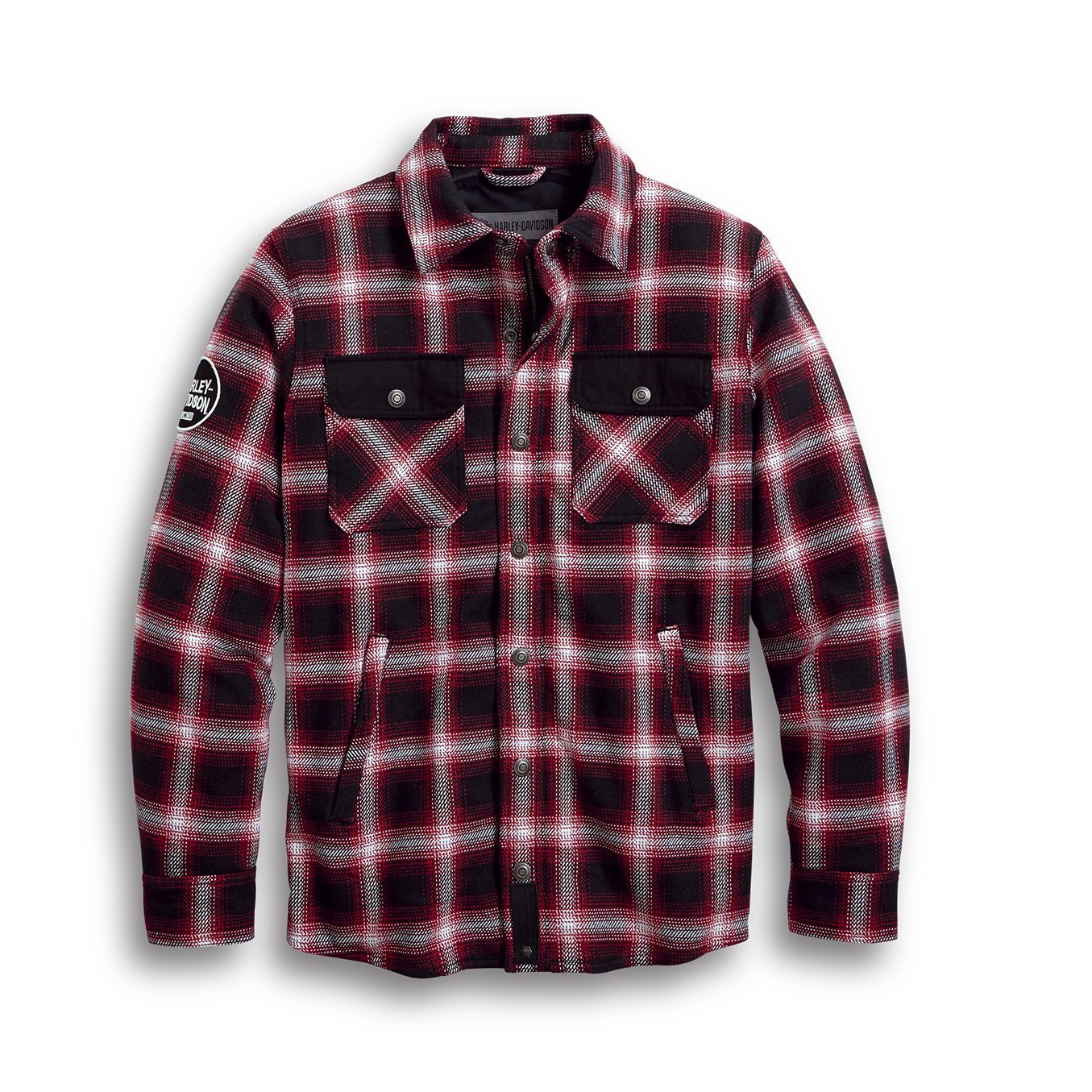 Harley-Davidson  Mens Arterial Abrasion-Resistant Riding Shirt Jacket Shirts