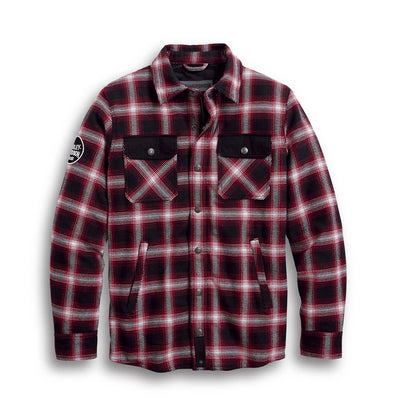 Harley-Davidson  Mens Arterial Abrasion-Resistant Riding Shirt Jacket Shirts