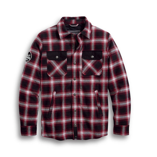 Harley-Davidson  Mens Arterial Abrasion-Resistant Riding Shirt Jacket Shirts